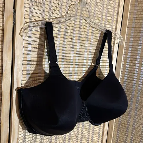 Vanity Fair Beauty Back Smoother Underwire Bra Midnight Black 42DDD