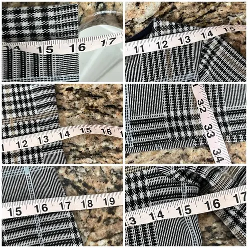 ORSAY Plaid Sheath Dress Women’s Small Business Casual Preppy Academia Work Gray