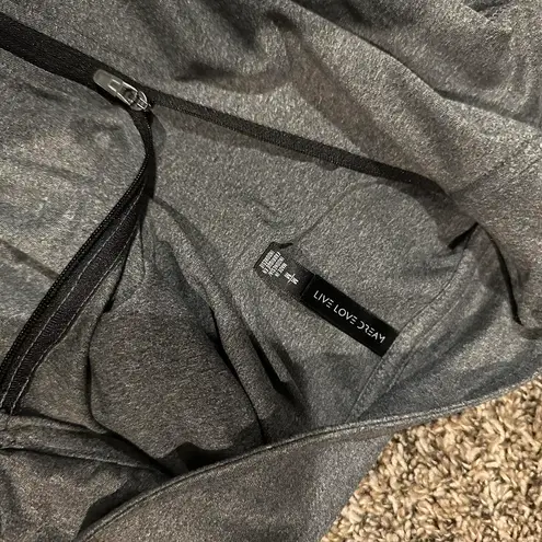 Aeropostale  Grey Workout Zip Up