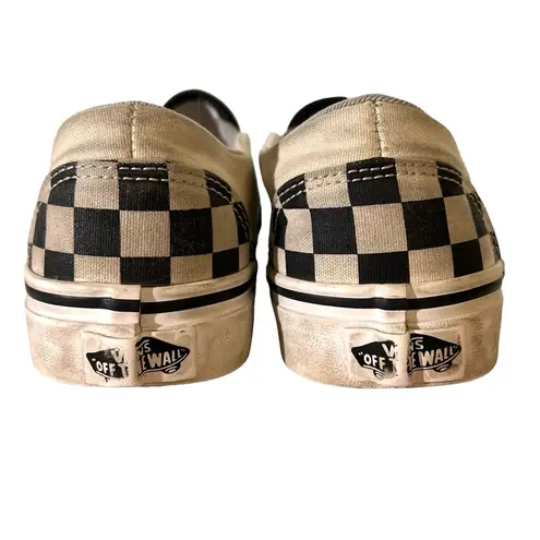 Vans  Sneakers Checkerboard Slip On Black White Low Top Skater