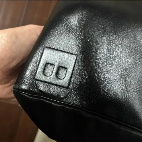Authentic Bally 100% real leather black bag original price $1400