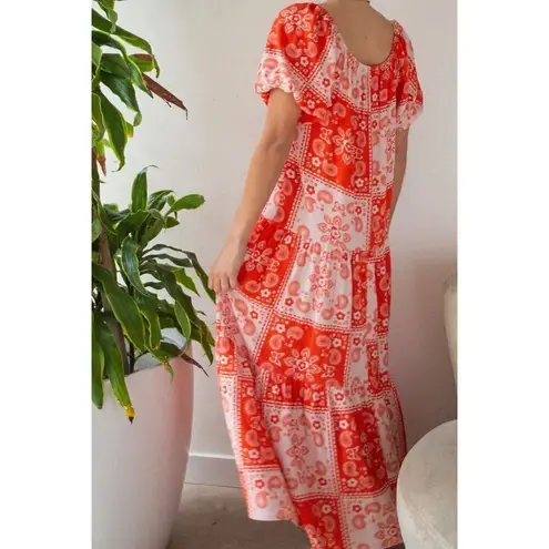 Lisa Says Gah ππ Joni Maxi Dress ~ Bandana Paisley Print Medium M NWOT - Image 7