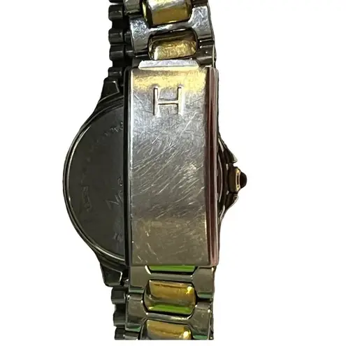 H by Halston Halston Two toned band with clasp Watch 001-6236 Vintage