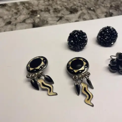 Lot Of 3 Vintage / Modern Clip On Clip