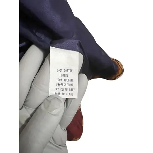 Coldwater Creek Vest Womens Medium Multicolor Southwestern Aztec Tribal Western