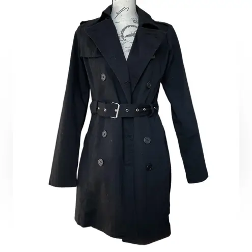 Royal Bones Black Double Breasted Corset
Back Jacket Trench Goth - M