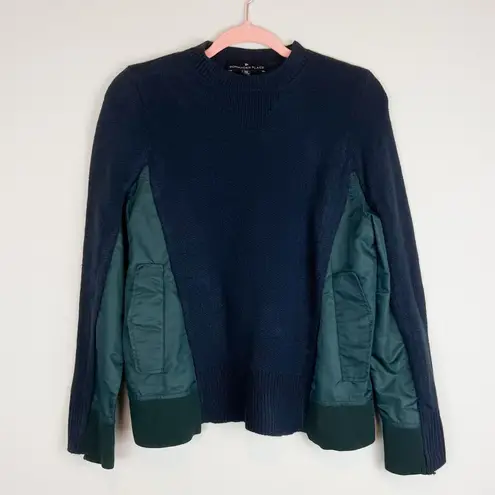Tuckernuck Pomander Place Navy Ember Sweatshirt Size XS Blue