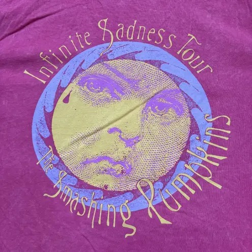The Smashing Pumpkins "The Infinite Sadness" pink T-shirt, size XL