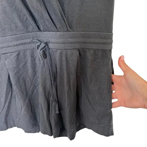 Helmut Lang Gray Sleeveless Romper Sz S