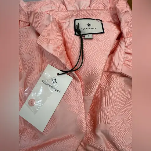 Tuckernuck Bellini Fil Coupe Palmerston Dress M NWT Pink Ruffle Party