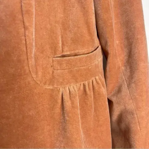 Reiss Peach Women’s Wool Velvet 2 Button Blazer Jacket Size Small