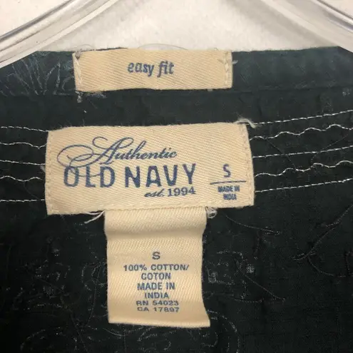 Old Navy  Y2K Vtg Cotton Sequin Top Small Fairygoth Wimsigoth Hippie Bohemian