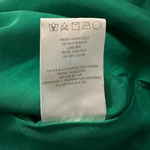 Adelyn Rae green halter mini cocktail dress size M