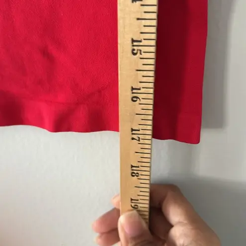 Free People  Intimately Free Sleeveless Basic Cropped Red Tee - Image 4