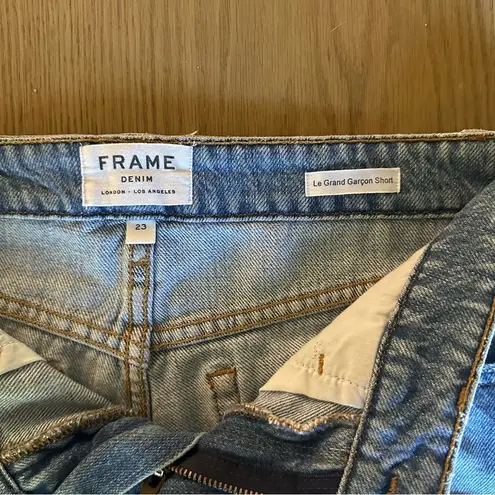 frame denim  Le Grand Garçon Short