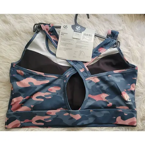 Dare2b Low Impact Intensity Sports Size L Pink Gray Camo Sports Bra New Pink Size L