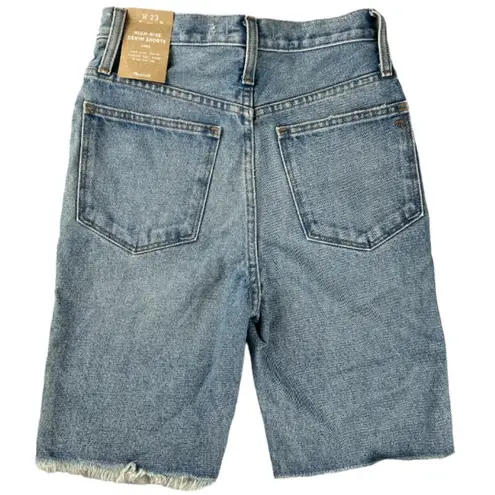 Madewell HIGH-RISE DENIM LONG SHORTS Size 23