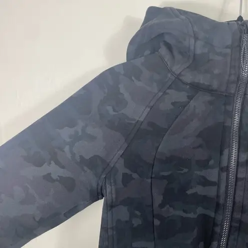 Lululemon  Light Cotton Fleece Scuba Hoodie in Incognito Camo Multi Grey