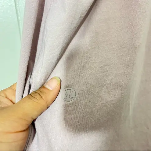 Lululemon   Love Tank Pleated Racer Back Running Yoga Tank Top Pink Size 8