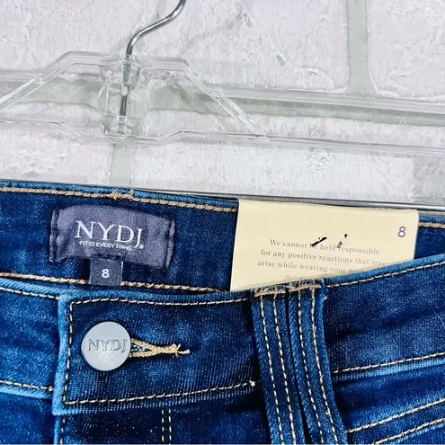 NYDJ NWT Bailey Relaxed Straight Leg Ankle Jeans in Northbridge Wash Size 8