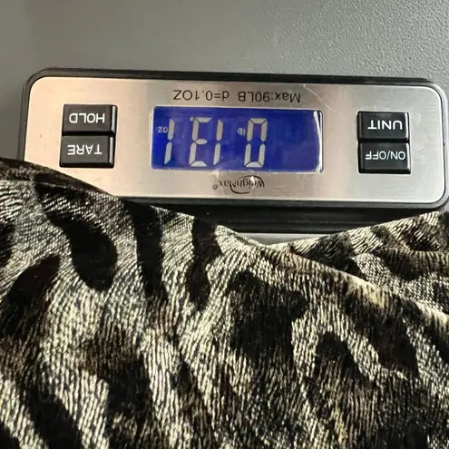 Ronni Nicole II Vintage Tiger Print Button Front Long Sleeve Womens Jacket Sz 22 Brown