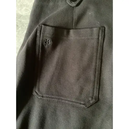 Betabrand  Black M Petite Sateen Twill Stretch Pants Women's