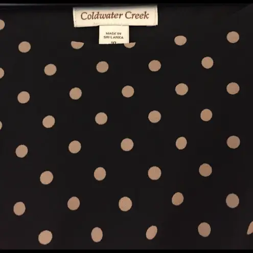 Coldwater Creek  polka dot dress