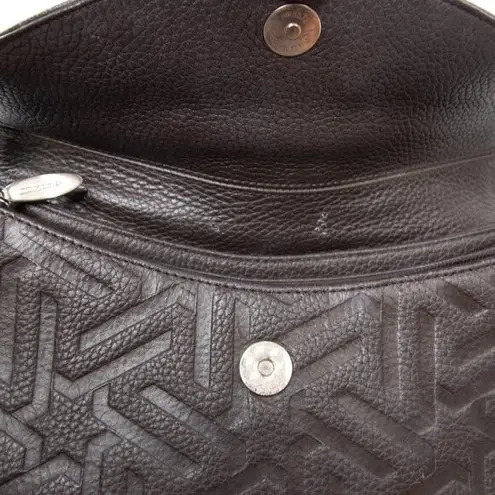 Vintage Dunlop Leather handbag, shoulder bag Brown