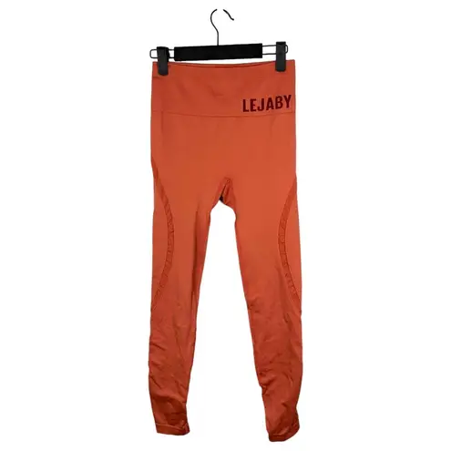 Maison Lejaby Inspire Pink Leggings Sports Bra Workout Athletic Set S/M