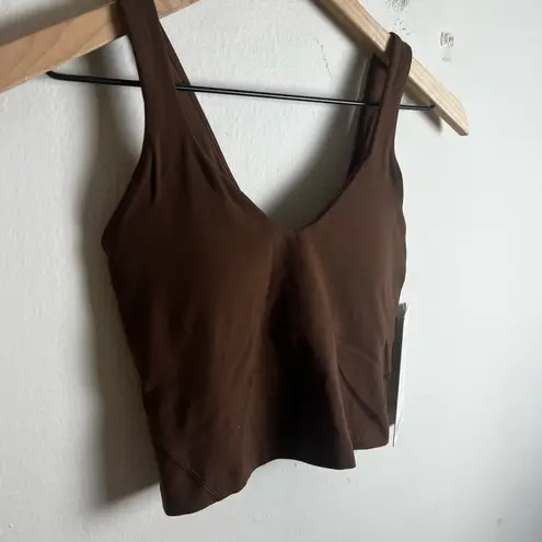 Lululemon NWT - Align Tank Top Light Support Java Athletic Gym Workout Yoga Run thumbnail 4