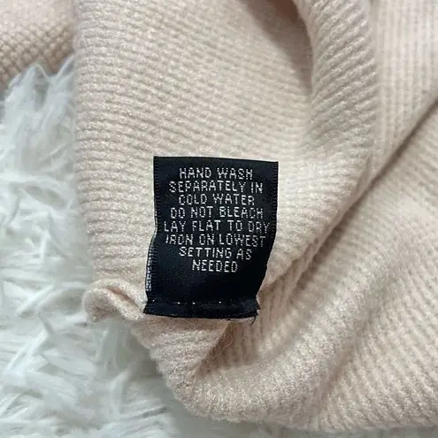 Cyrus Open Front Waterfall Cardigan Woman’s Medium Peach