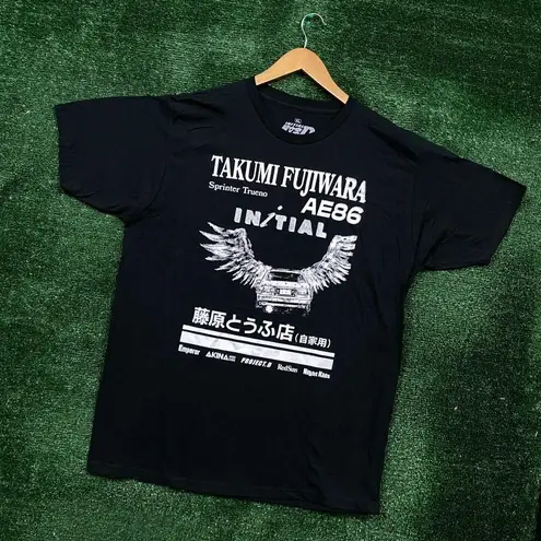 Initial D Sprinter Trueno Takumi Fujiwara T-Shirt Size Extra Large