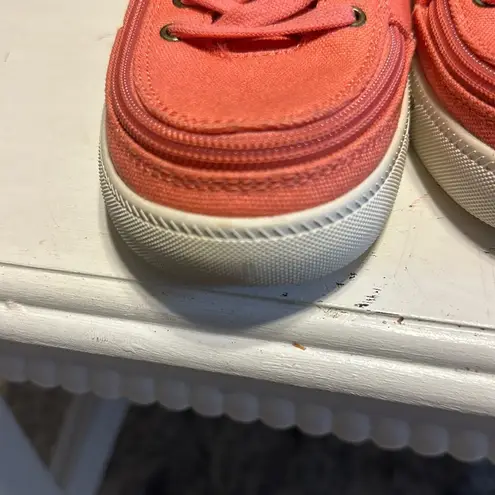 Trendy Pink and Brown Platform Sneakers Size 7