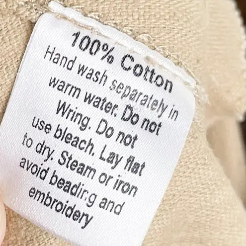 Cordelia Corduroy Patchwork Long Length Maxi Skirt Y2K Boho Hippie Size Medium Tan