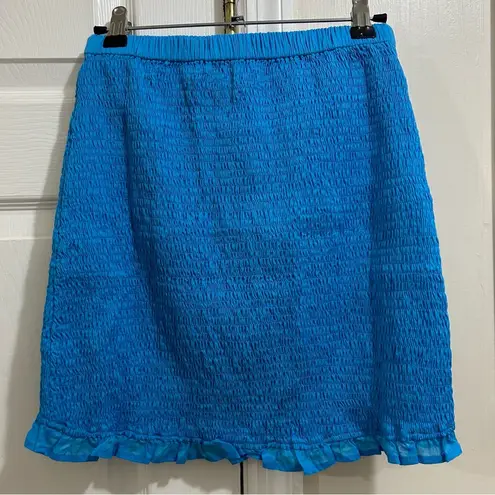 Faithfull the Brand Faithful the Brand Esti Skirt in Turquoise Blue Size 4 New w/ Tags!