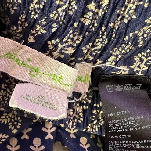 Staring At Stars Dark Geometric Pull On Jogger Pants Size XS BOHO Hippie Relaxed