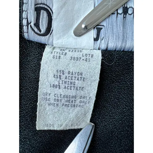 Dawn Joy Fashions Long Sleeve Cropped Jacket Shoulder Pads Size 7