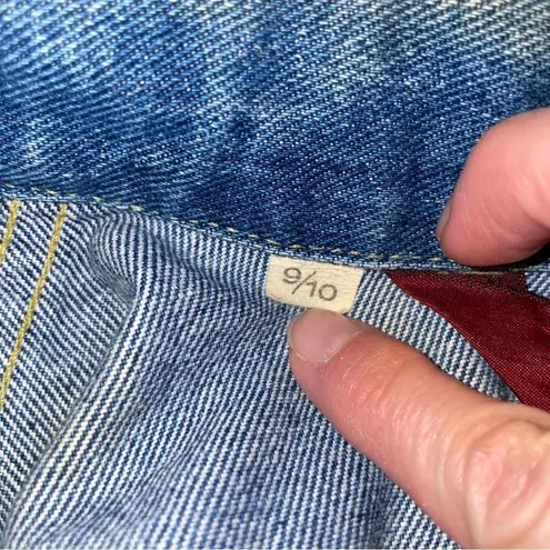 Vintage Ms Lee denim jean jacket classic trucker Blue Size M