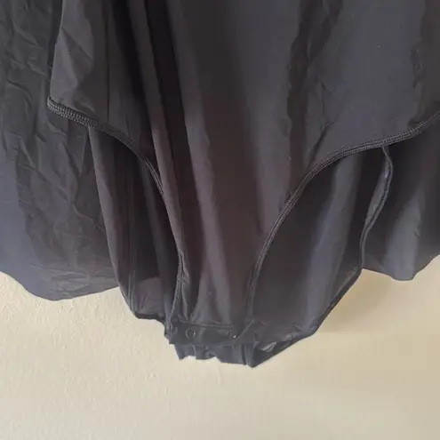 SKIMS Milky Sheer High Neck Midi Dress - Obsidian, Size Small, $148