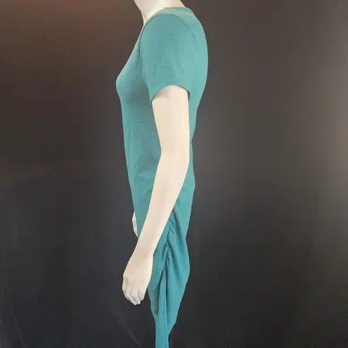 Isabel Maternity Teal Short Sleeve Dress (S) Green Size undefined