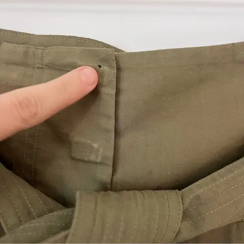 Adam Lippes Wide Leg Sage Green Pants