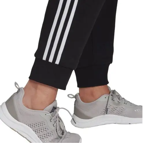 Adidas  Essentials 3-Stripes Fleece Jogger Pants in Black, NEW, Size 4X