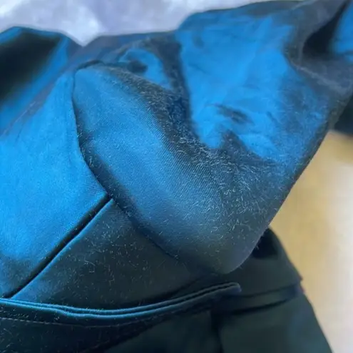 Sergio Hudson Double Breasted Blazer Mini Dress Size 2 Blue