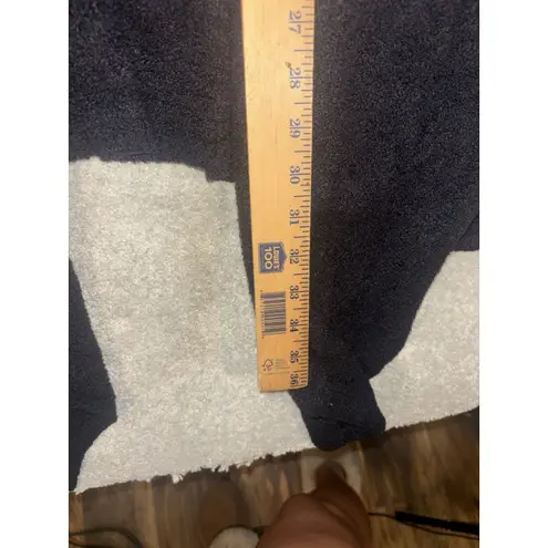 Barefoot Dreams Women's Cozychic Lite Island Wrap Cardigan Navy Blue Size L/XL