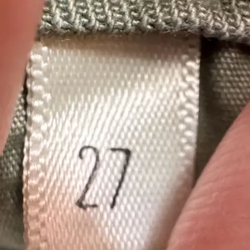 Cosmic Blue Love Women's Green Stretch Dress Pants Size Medium Casual