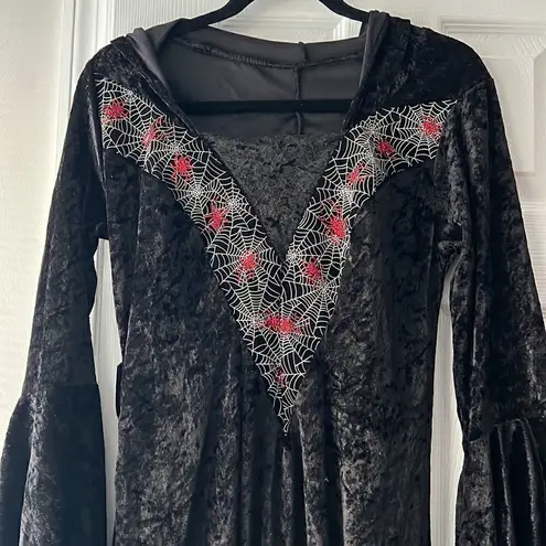 Womens Flare Sleeve Renaissance Dress Cosplay Costume Victorian Dress Black Size undefined