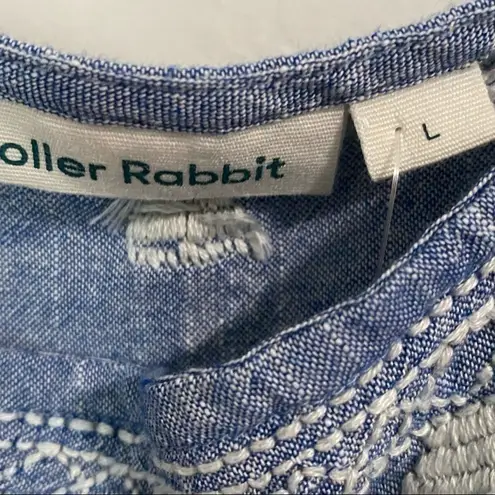 Roberta Roller Rabbit Roller Rabbit Leni Chambray Top, New with Tags