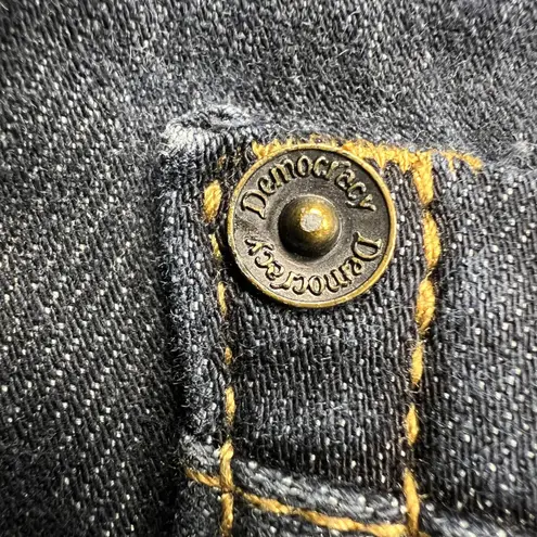 Democracy "Ab"Technology Slim Dark Wash Tummy Control Stretch Jeans Size 4