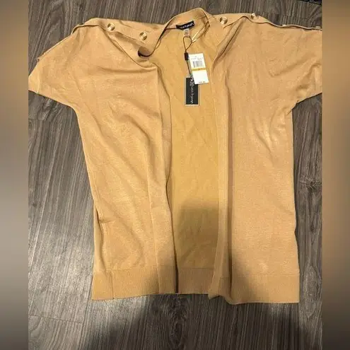 Cable & Gauge Cable & Gauge Brown Cardigan – Size Small – NWT