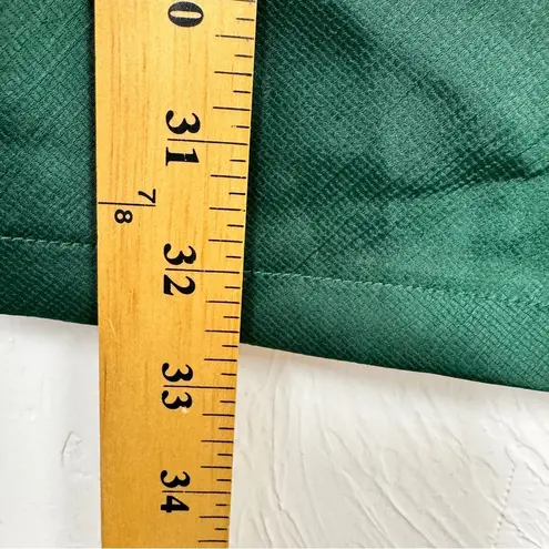 Showpo Forest Green Slip Mini Dress Womens 4 Satin Bridesmaid Faux Wrap Strappy